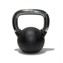 Гиря с хромированной ручкой полиуретановая ORIGINAL FITTOOLS FT-KB-CPU-10 10 кг