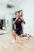 Гиря с хромированной ручкой полиуретановая ORIGINAL FITTOOLS FT-KB-CPU-20 20 кг