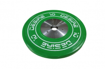 Диск обрезиненный DESIRE FITNESS FW004-2 10 кг