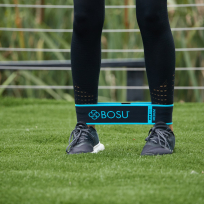 Тканевый амортизатор BOSU Fabric Band (среднее сопротивление, черный/синий)