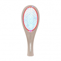 Массажная расческа с миостимуляцией YAMAGUCHI EMS Hair Brush Сappuccino