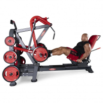 Горизонтальный жим ногами двухпозиционный PANATTA Super Horizontal Leg Press Dual System Freeweight Special 1FW100