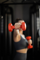 Гантели для аэробики в виниловой оболочке ULTRAGYM UG-AS1001A 1 кг