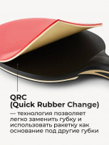 Ракетка DONIC Carbotec 7000 с чехлом