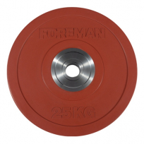 Олимпийский бампированный диск FOREMAN FM/BM-2.5KG Красный