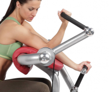 Бицепс сидя HOIST Roc-It Line Plate-Loaded RPL-5102