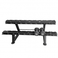 Стойка для гантелей BRONZE GYM Partner AL-420 (10 пар)