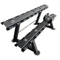 Стойка для гантелей BRONZE GYM Partner AL-420 (10 пар)