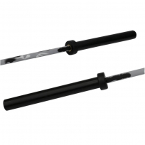 Гриф олимпийский прямой камуфляж с замками BRONZE GYM BGBRS25