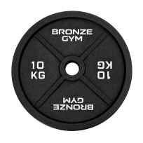Диск олимпийский чугунный BRONZE GYM BGPLCI100 (10 кг)