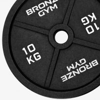 Диск олимпийский чугунный BRONZE GYM BGPLCI100 (10 кг)