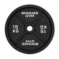 Диск олимпийский чугунный BRONZE GYM BGPLCI150 (15 кг)