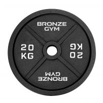 Диск олимпийский чугунный BRONZE GYM BGPLCI200 (20 кг)
