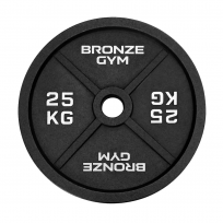Диск олимпийский чугунный BRONZE GYM BGPLCI250 (25 кг)