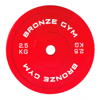 Диск олимпийский тренировочный BRONZE GYM BGPLTH025 (2,5 кг)