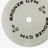 Диск олимпийский тренировочный BRONZE GYM BGPLTH050 (5 кг)