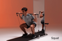 Функциональный тренажер с интерактивным зеркальным дисплеем SPLAN E+