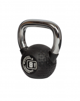 Гиря с хромированной ручкой полиуретановая ORIGINAL FITTOOLS FT-KB-CPU-8 8 кг
