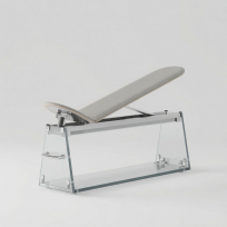 Тренировочная скамья со стеклянным основанием SALUSIA GLASS-G03