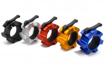 Замок алюминиевый красный для олимпийского грифа HASTTINGS Digger HD61D3-R (пара)