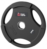 Диск обрезиненный IRON CORE Standard IC09B-25kg (25 кг)