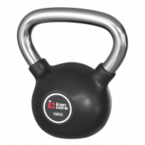 Стальная обрезиненная гиря IRON CORE IC1009-16kg (16 кг)
