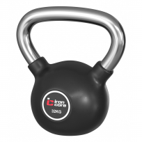 Стальная обрезиненная гиря IRON CORE IC1009-32kg (32 кг)