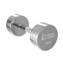 Гантельный ряд хромированный IRON CORE Standard IC1025 1-10 (10 пар 1-10 кг)