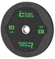 Диск бамперный тренировочный IRON CORE Standard IC2006-10-10kg (10 кг)