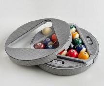 Набор профессиональных бильярдных шаров IMPATIA Billiard Precious Leather Collection