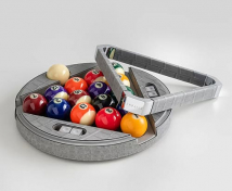 Набор профессиональных бильярдных шаров IMPATIA Billiard Precious Leather Collection