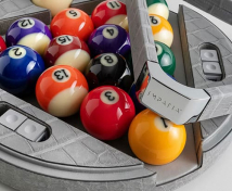 Набор профессиональных бильярдных шаров IMPATIA Billiard Precious Leather Collection