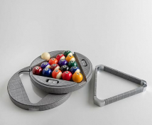 Набор профессиональных бильярдных шаров IMPATIA Billiard Precious Leather Collection