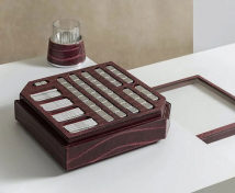 Набор для игры в маджонг IMPATIA Mahjong Precious Leather Collection