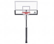 Усиленная баскетбольная стационарная стойка DFC ING54U