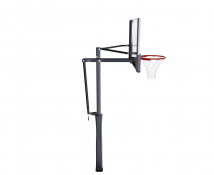 Усиленная баскетбольная стационарная стойка DFC ING54U