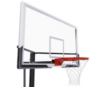 Усиленная баскетбольная стационарная стойка DFC ING60U / акрил