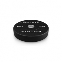 Диск бамперный обрезиненный тренировочный MATRIX MAC-25BK-PLT-TRAIN 25 кг (черный)