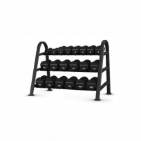 Стойка для гантелей 3-ярусная MATRIX MAC-3T-DBS-RAC-10R (на 10 пар)