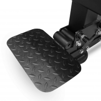 Скамья для жима лёжа с доводчиком, упором и подставкой для ног BRONZE GYM PARTNER ML-901