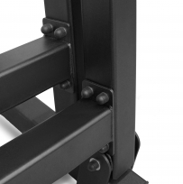 Скамья для жима лёжа с доводчиком, упором и подставкой для ног BRONZE GYM PARTNER ML-901