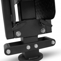 Скамья для жима лёжа с доводчиком, упором и подставкой для ног BRONZE GYM PARTNER ML-901