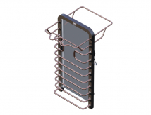 Уличная шведская стенка с зеркалом DESIRE FITNESS Open Air Balance S009