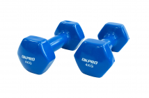 Гантель виниловая OKPRO 4 кг