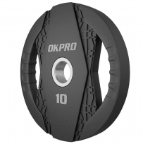 Диск олимпийский обрезиненный OKPRO 1,25 кг