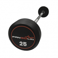 Штанги обрезиненные фиксированные QUANTUM FITNESS (PANGOLIN FITNESS) FB145 10-50 кг