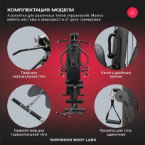 Силовой комплекс полукоммерческий SVENSSON BODY LABS RIGEL PRO
