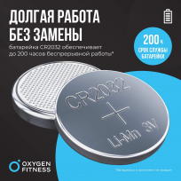 Нагрудный датчик пульса OXYGEN FITNESS Sense PRO (bluetooth)