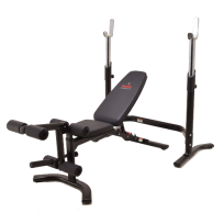 Многофункциональная силовая скамья SMITH STRENGTH WB270 со стойками под штангу