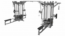Мультистанция 8-ми позиционная + кроссовер ULTRAGYM Classic Industrial UG-KJ1235